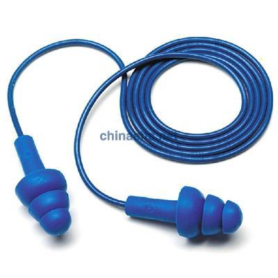 3M EAR340-4007 Ultrafit metal Detectable含可探測(cè)金屬圣誕樹(shù)型帶線耳塞