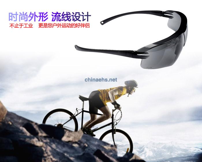 3M 10435 中國款流線型防護(hù)眼鏡（灰色鏡片，防霧）